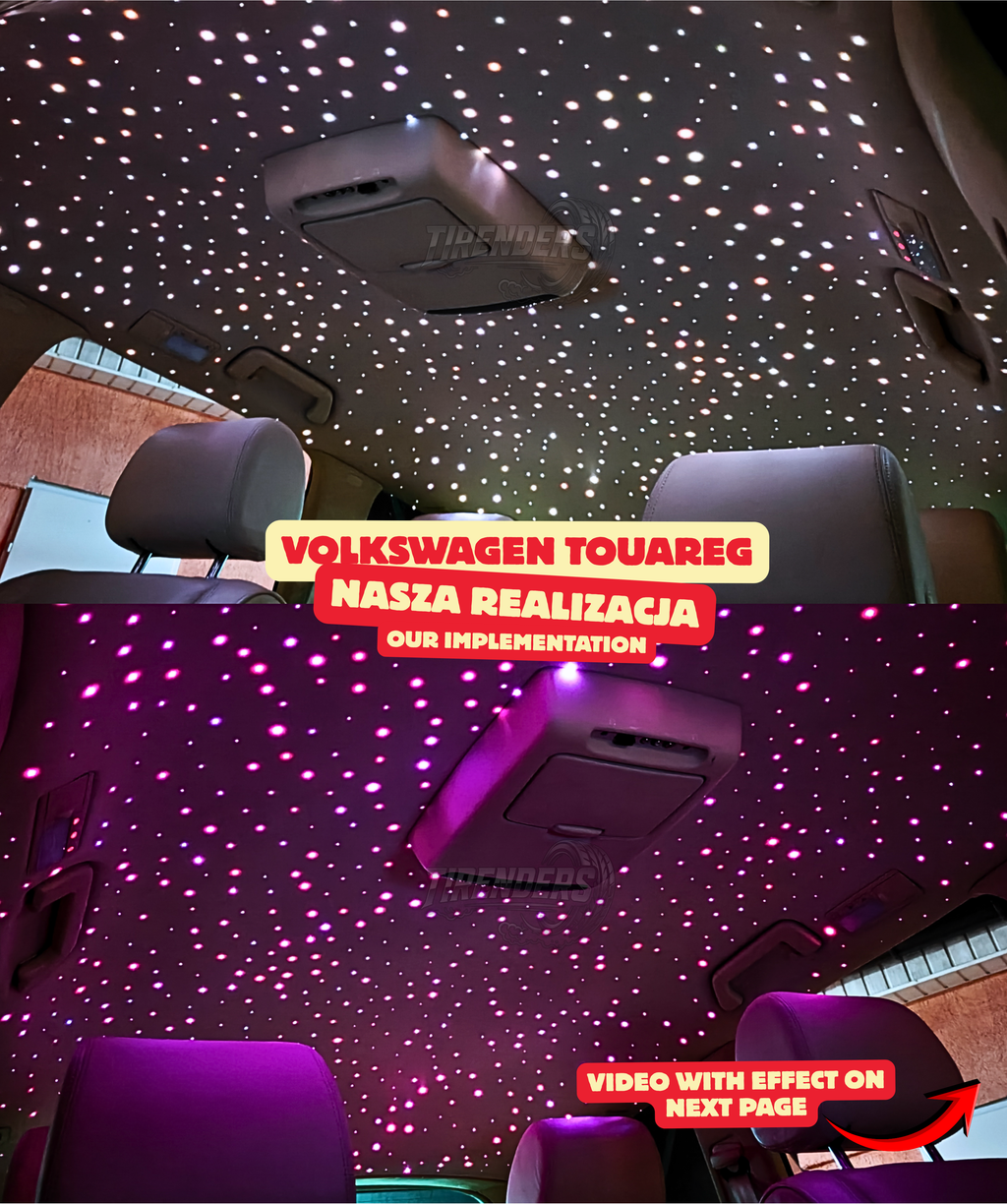 Tirenders Star Roof Kit (1100 Led)