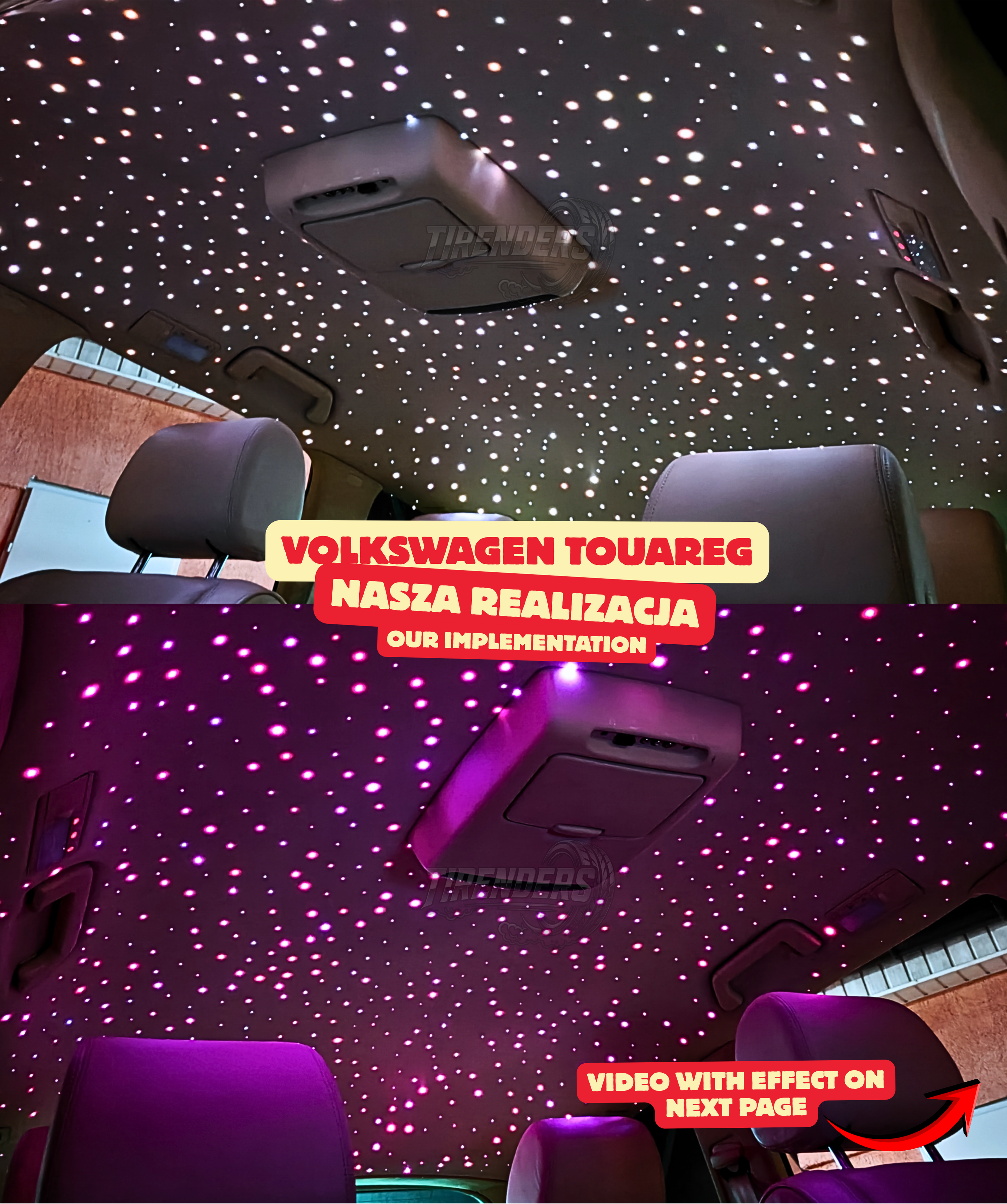 Tirenders Star Roof Kit (1100 Led)