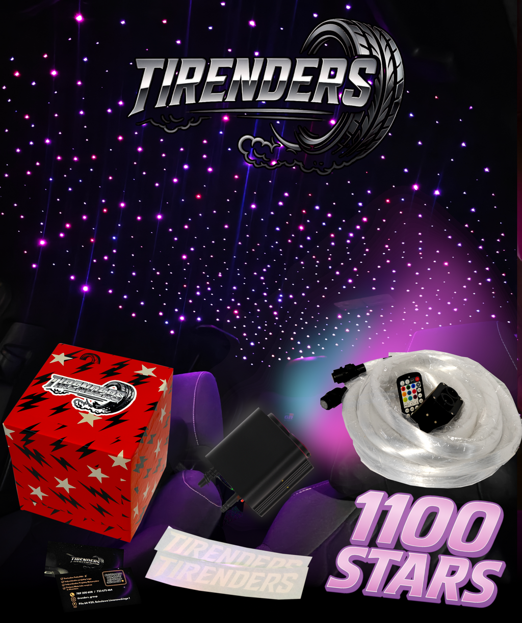 Tirenders Star Roof Kit (1100 Led)