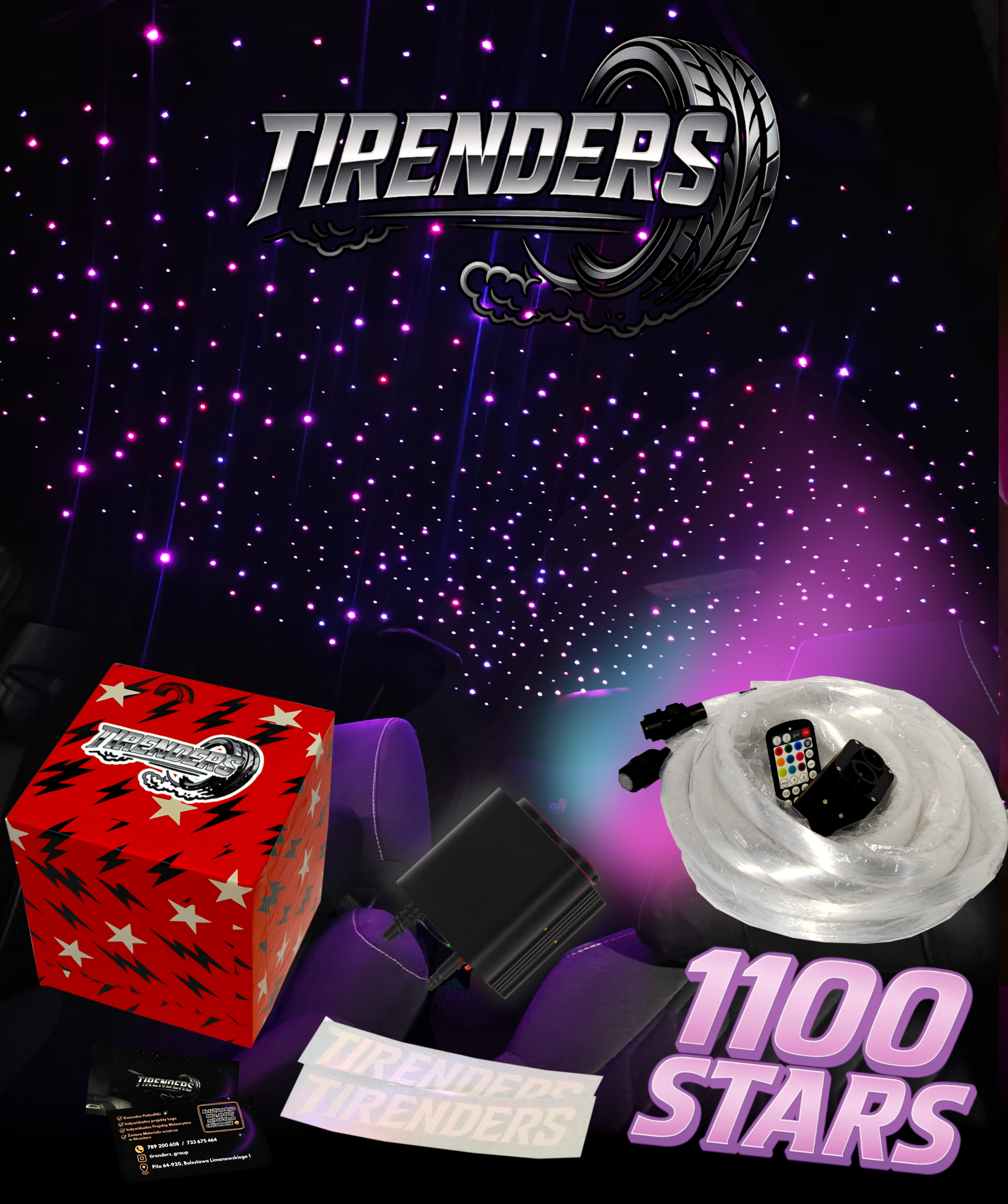 Tirenders Star Roof Kit (1100 Led)